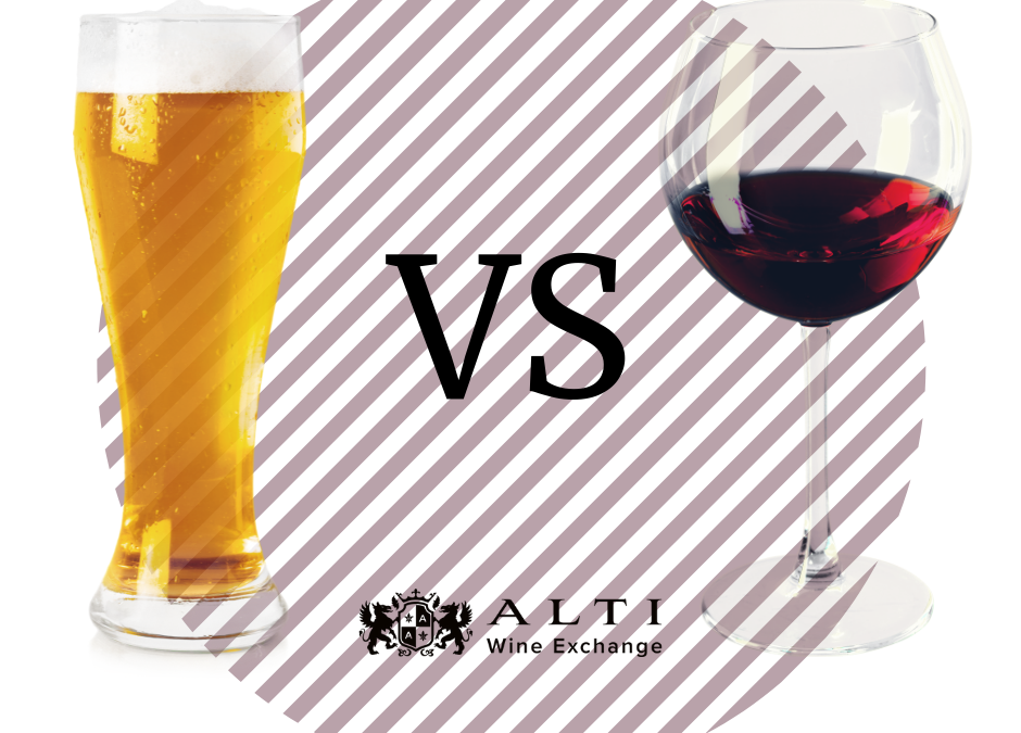 Beer vs Wine, a timeless debate…